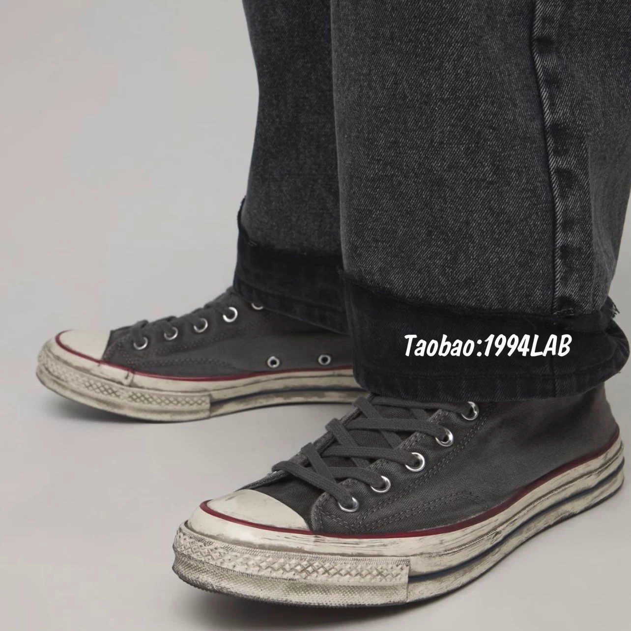 Конверс Конверс smoked канвасовые Chuck 70 High делают старые дымчатые итальянские канвасовые туфли