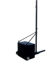 Flat box mobile badminton column cement base paint mobile badminton court Net Post