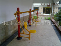 Outdoor fitness path Outdoor fitness equipment Outdoor fitness equipment Community single sitting pulling machine