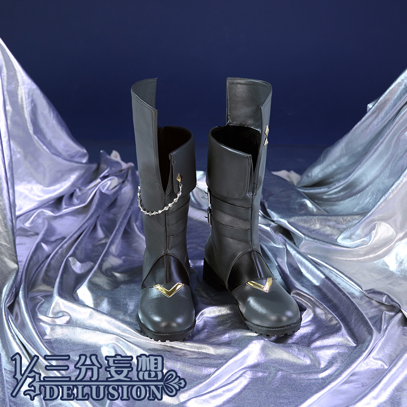 Three point delusion primary god Cos suit Dada Leah cosplay Accessories Young master accessories Cos shoes Boots