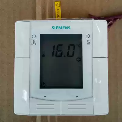 Siemens LCD thermostat Central air conditioning control panel Fan coil switch wire control rdf310 2 mm