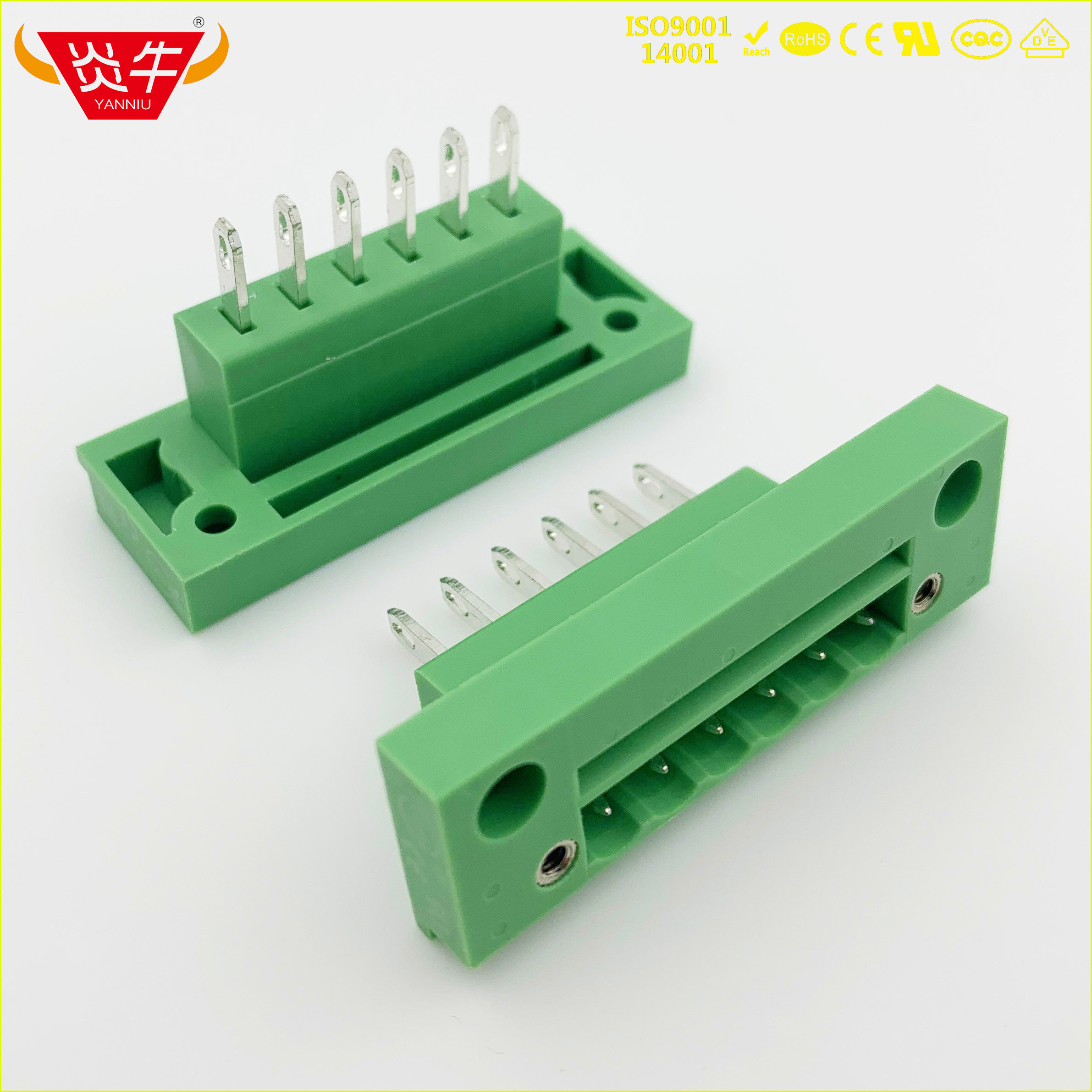 Wearing wall wiring terminals 2CDGB KF2EDGWB 5 08mm DFK MSTB 2 5 GF Phoenix connectors