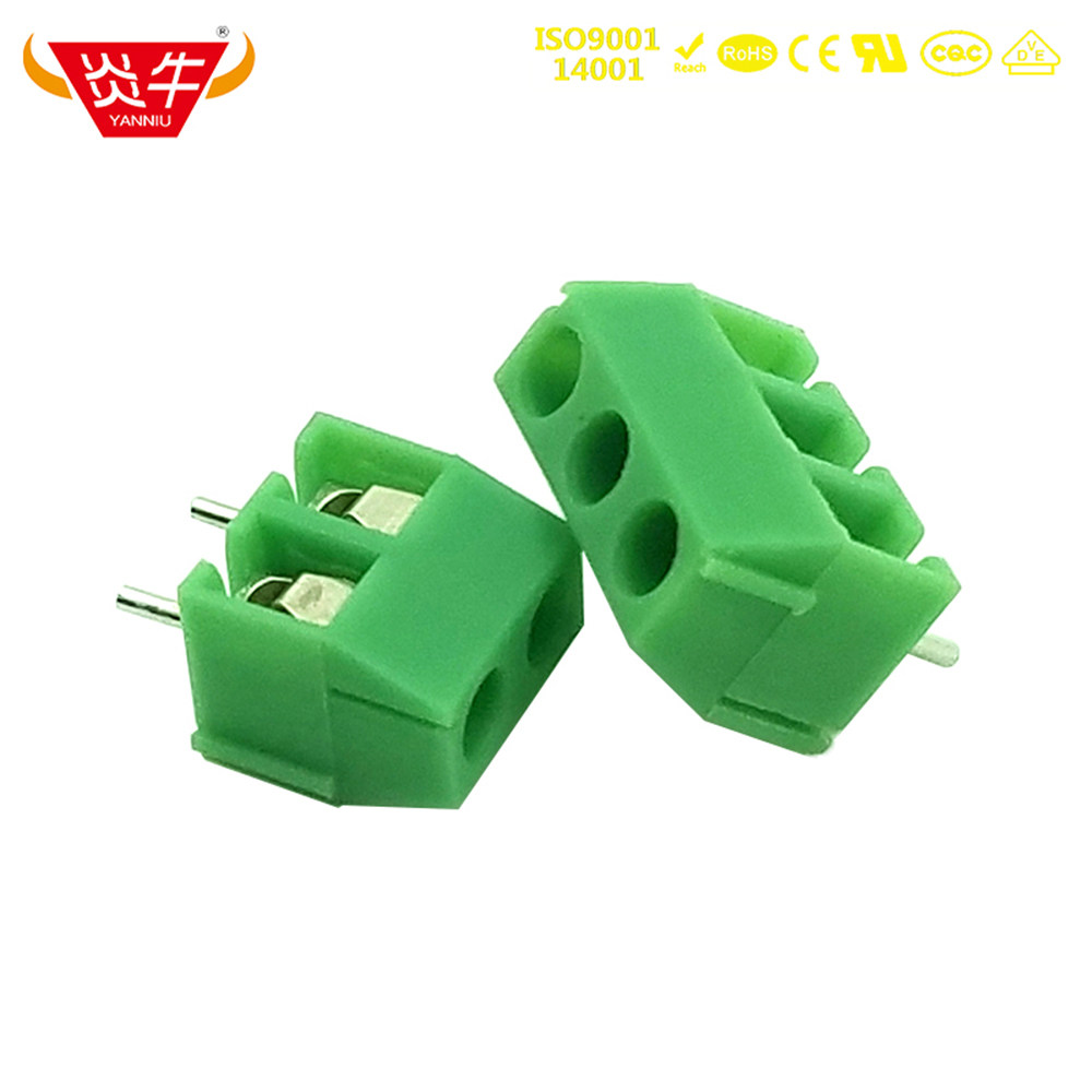 3 5mm 3 96mm screw type PCB terminal block KF350 KF396 connector connector DG350