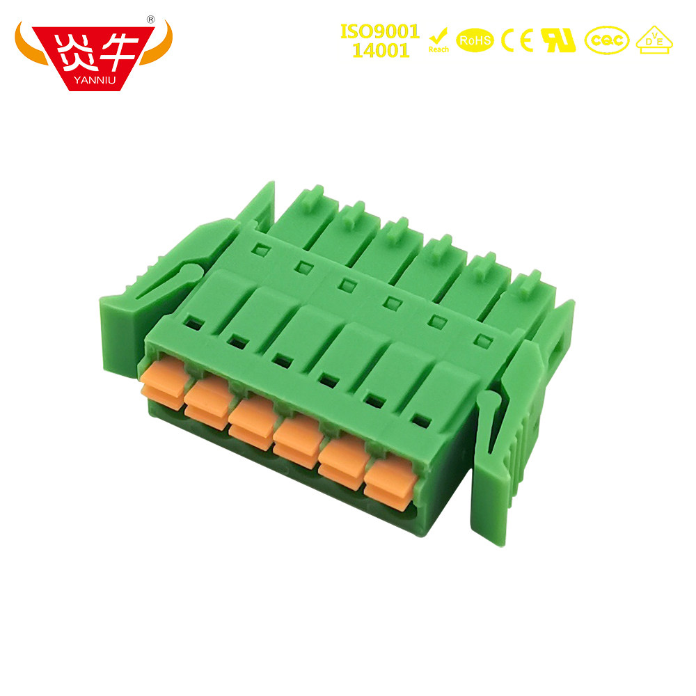 3.5mm Spring-Swappable PCB Terminal Block 15EDGKNG KF2EDGKNG FMC 1.5 ST RF