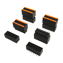 PCB wiring terminal double double row slurred spring type black KF2EDGKS 2EDGSR SV 15EDGKNH