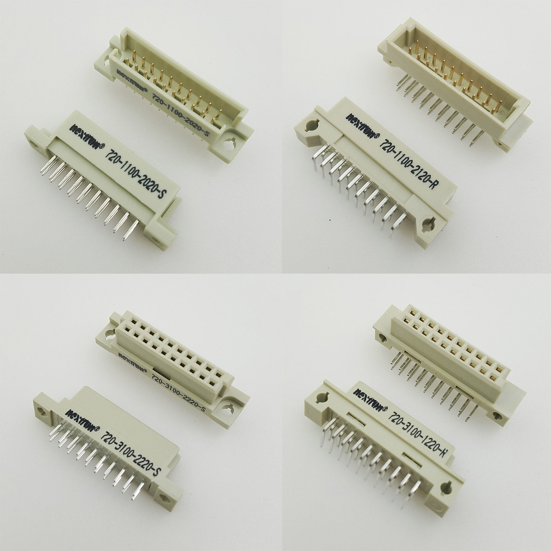 Nextron Taiwan Zhengling Seiko 2 54mm board to board connector 2-row 20-pin European-style socket 220 gold plated