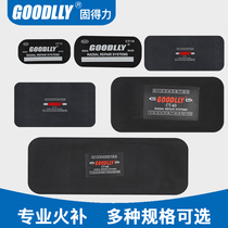 Goodluck hot patching film hot vulcanized rubber tire patch fire patch hard damage repair tire bulge repair
