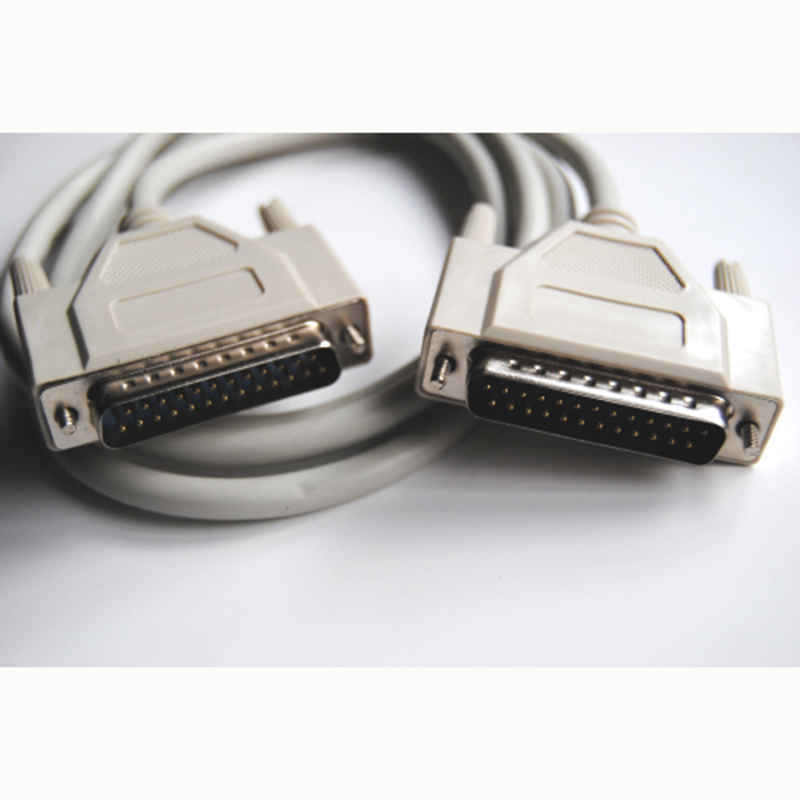 DB25-pin extension cable 25-pin parallel port printer data cable 25-pin cable male to male 1 5 meters 3 meters 5 meters