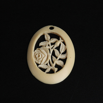 Vintage Germany recovered the old precious bone pendant