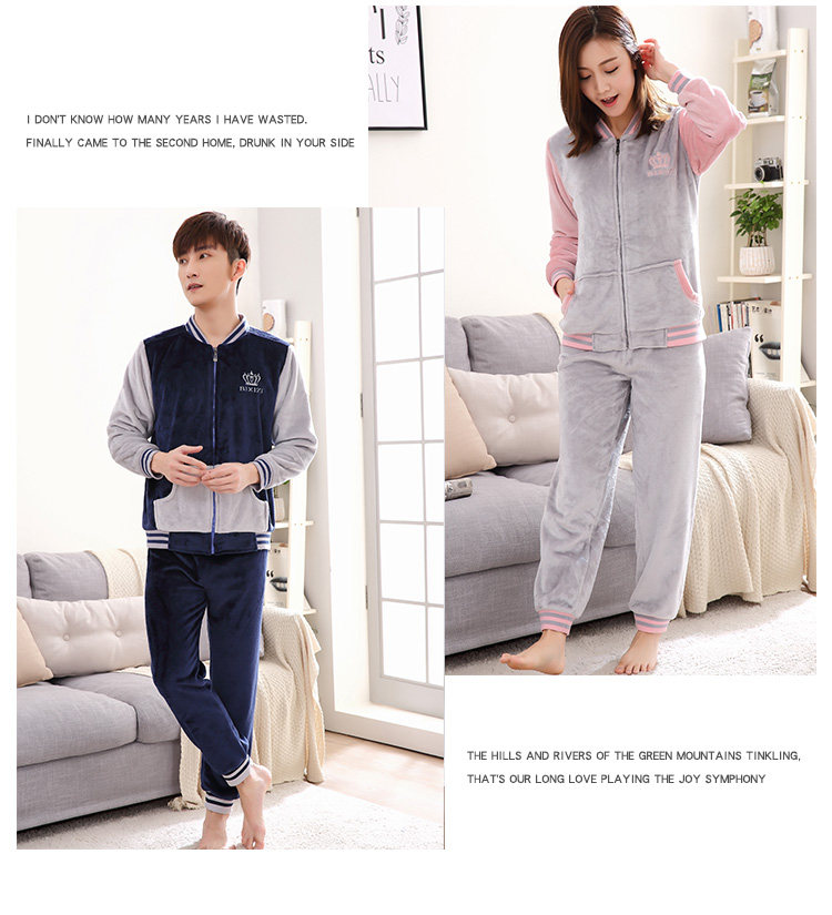 Pyjama mixte en Polyester Polyester  à manches longues - Ref 2988406 Image 9