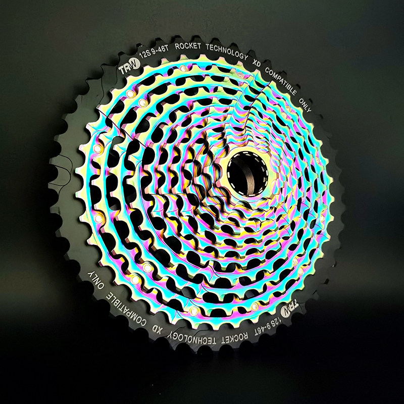 TRW Qiangliang bike mountain bike 12 speed 9-46T one-piece hollow XD tower base ultra-light flywheel