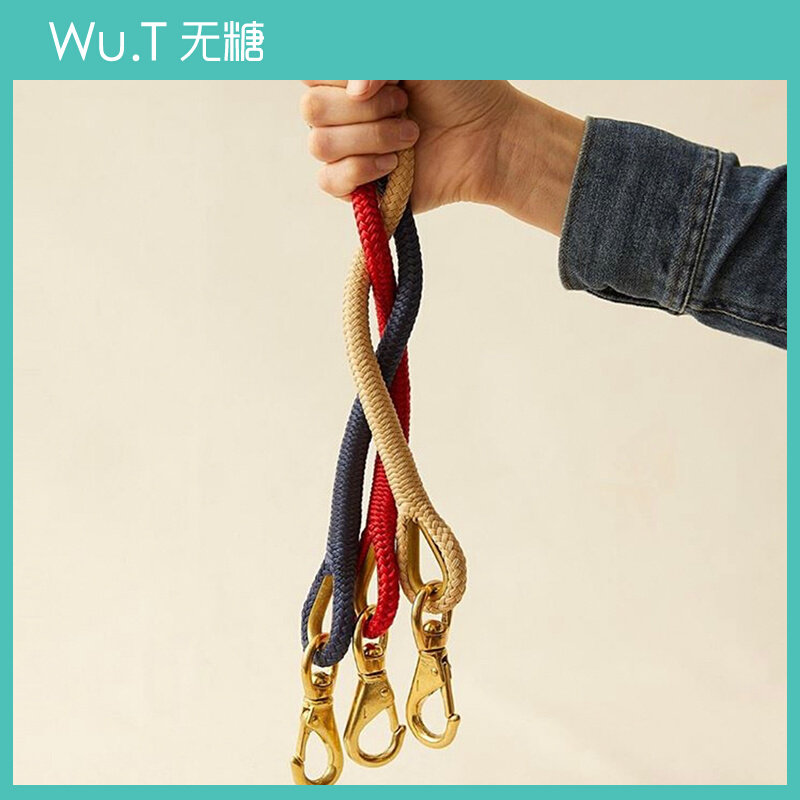 Dog leash American Billy Wolf imported Boy Scouts high-strength nylon explosion-proof red dog rope