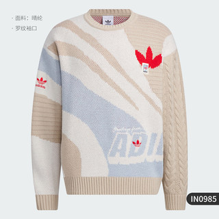 新品S Adidas Sportswear PulloverニットIN0985 Adidas clover men's autumn and winter sweatshirt sports round neck