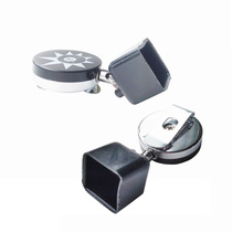Telescopic powder clip chocolate bag adjustable length chocolate clip stainless steel powder clip storage bag billiard supplies accessories
