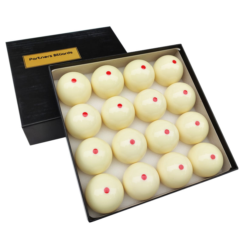 Table ball mother ball resin water crystal ball one red dot white ball son American black eight 8 table tennis ball sub TV ball standard big number ball