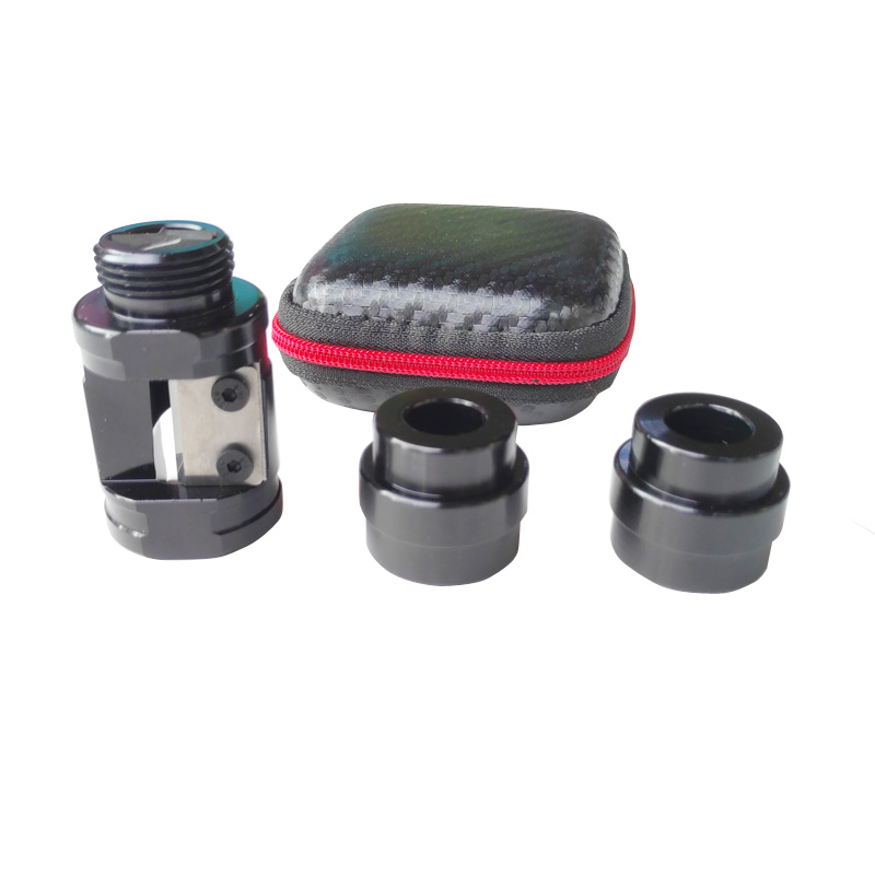 Skin head repair big head nine-ball club head portable 2-in-1 eight-ball billiard cue first angle replacement repair tool