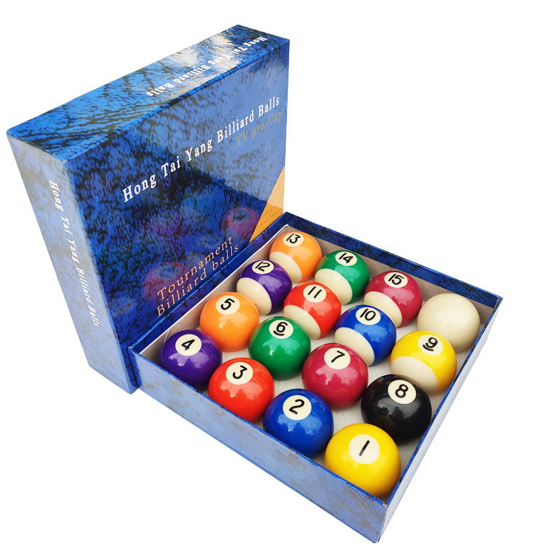 Beauty box Big number black 8 tables Balls Flowers Style Nine Balls sixteen Color American Table Tennis Standard Big Table Tennis 5 72cm