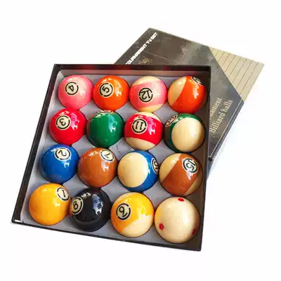 Domestic Yan Mei Ya large black diamond TV crystal ball Black 8 billiards standard 16 color beauty table table table supplies