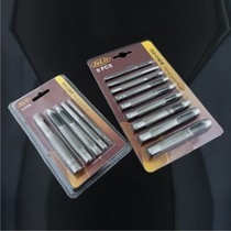Round mouth belt punch set Rubber punch hole punch Leather hole opener Belt punch 