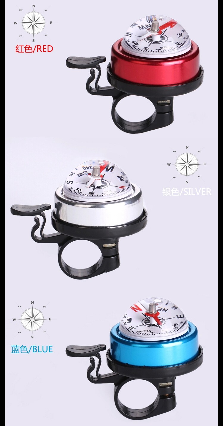 Avertisseur de vélo bell Compass - Ref 1455580 Image 4