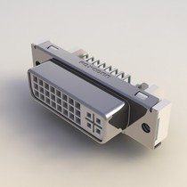 FOXCONN Foxconn DVI24 5 bending angle 90 long drive socket without screw QH11121-DAT0-4F