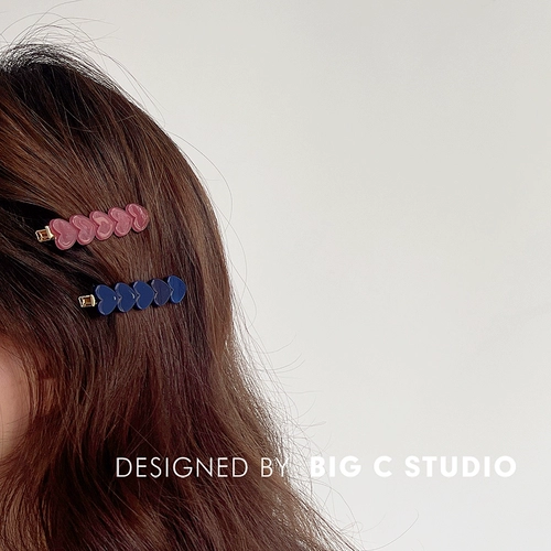 Изысканная брендовая заколка для волос, челка, шпильки для волос, изысканный стиль