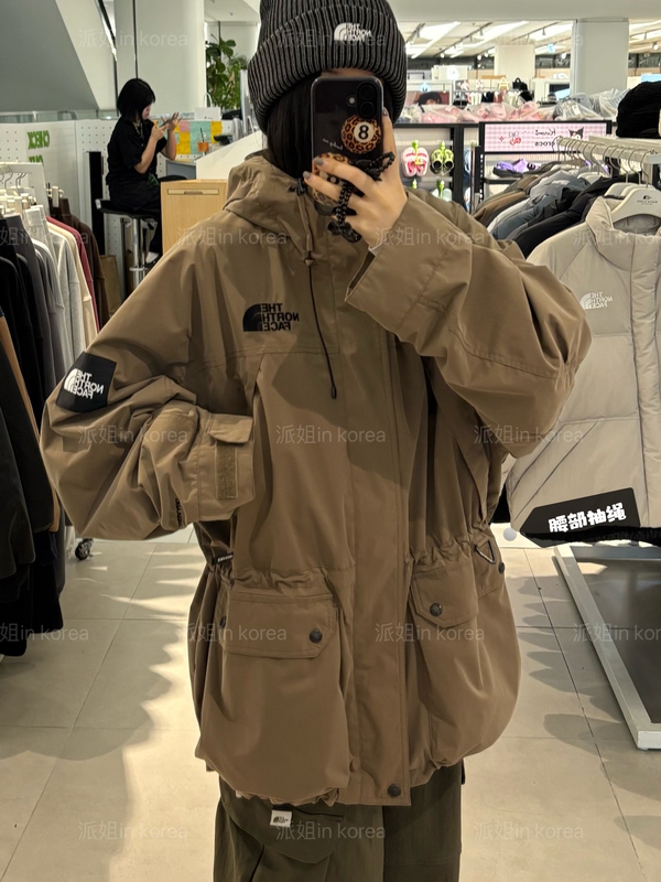 Pai Jie in Korea North White Label 25 Spring and Autumn Large Pocket Waist-Cinching Stylish Jacket for Men and Women Nj2Hr54