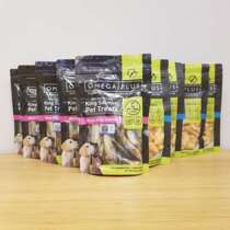 New Zealand Omega Plus Emperor salmon op dried small fish freeze-dried imported cat and dog snack 80g