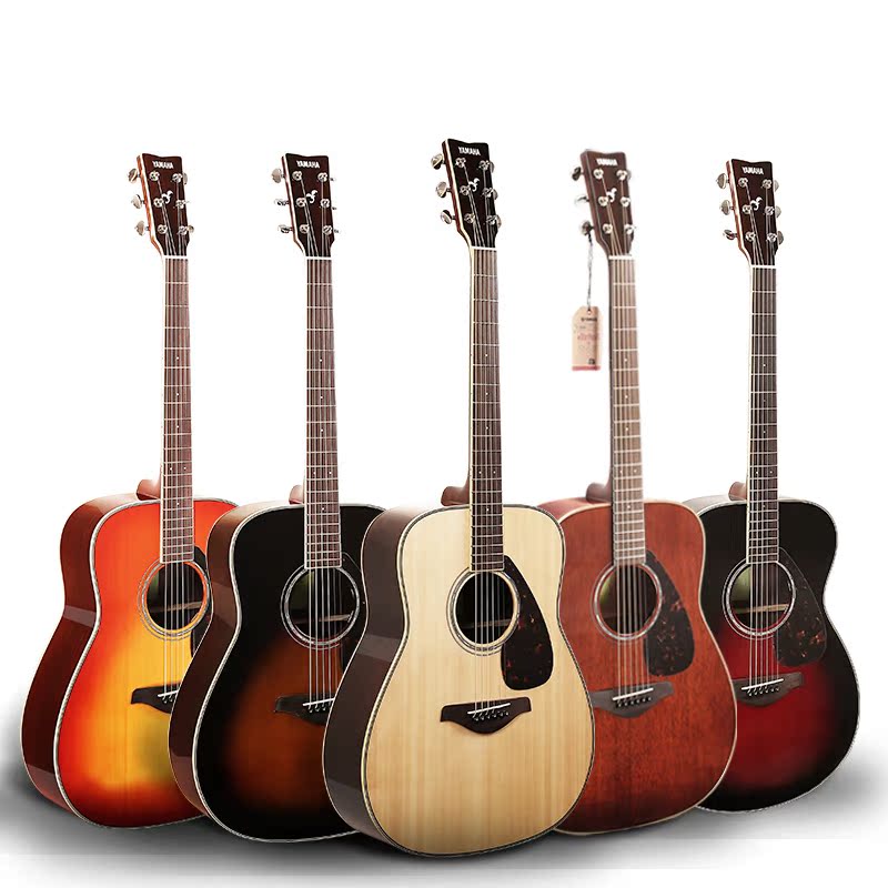 Купить YAMAHA yamaha FG830 шпон баллада электрическая коробка Дерево ...