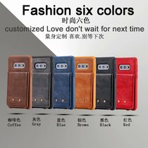Applicable iPhone12Pro rear cover insert card phone shell note20 retro wallet holder tpu anti-fall sleeve