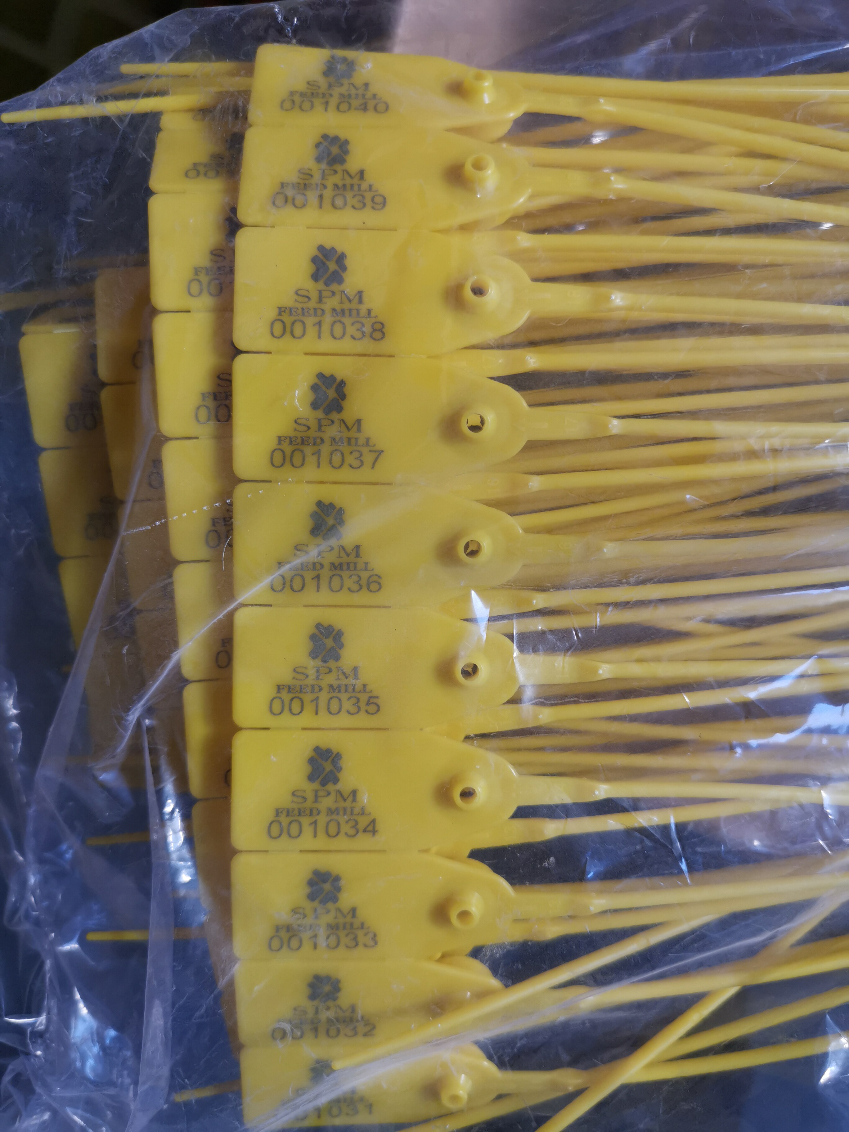 Disposable plastic seal Garden Express Seal seal Binding Ties Logistic container Anti-theft anti-theft anti-adjustment Package Buckle Lead Seal