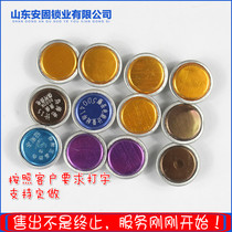 Factory direct laser anti-counterfeiting lead seal water meter lead seal seal bean fire extinguishing aluminum leather device lead seal pliers engraving