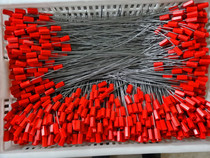 Disposable tight steel wire seal blocking plastic lead seal meter container seal logistics seal tape