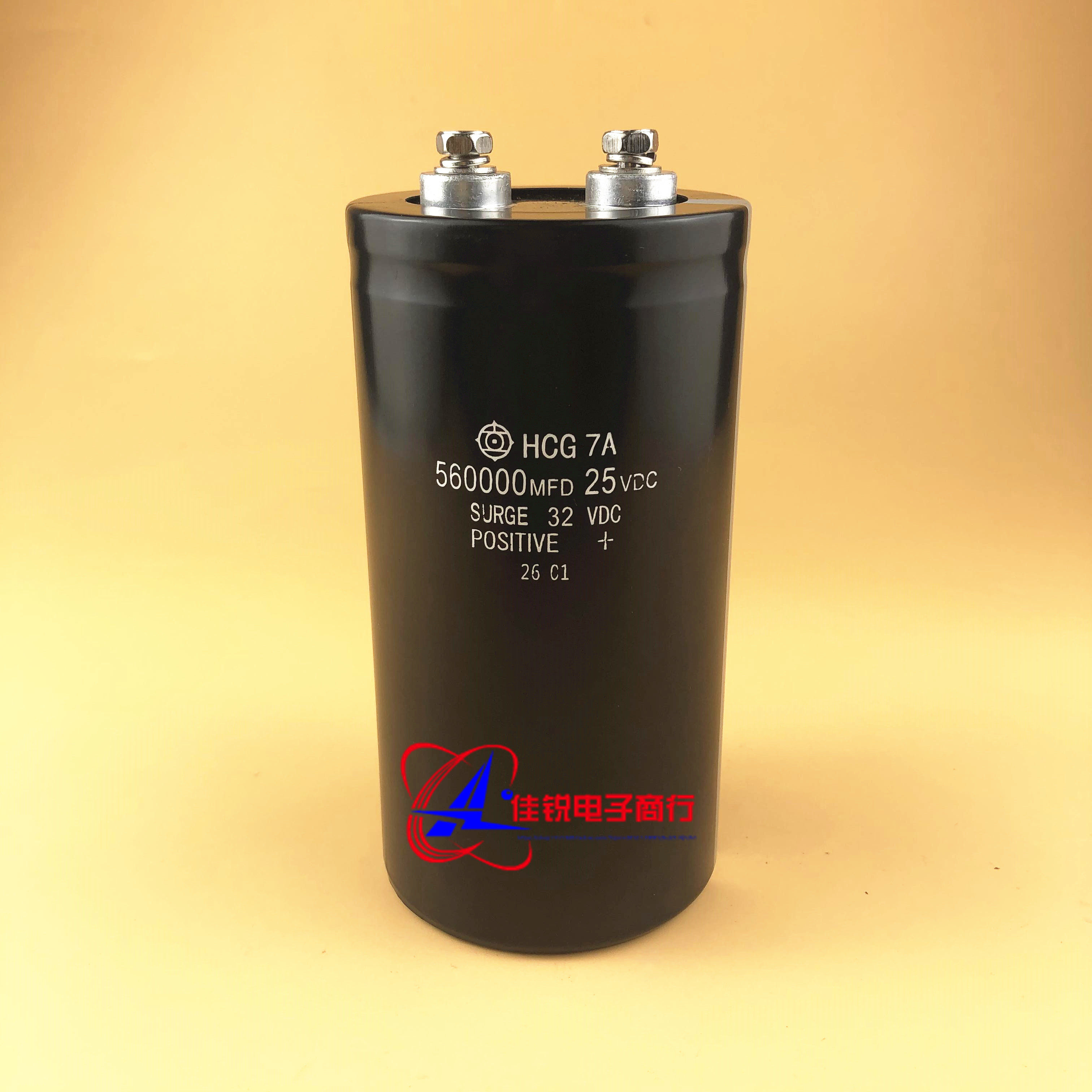 New original Hitachi HCG 7A 25V560000UF 56000MFD25VDC Screw Screen Capacity Spot