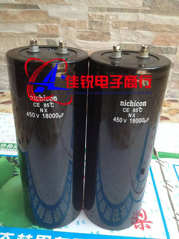 New original imported Japanese Nikon 450V18000uf 400v18000UF inverter filter capacitor