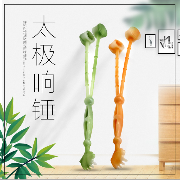 Back beater beat hammer massage stick meridian beat hammer shoulder leg small hammer hand-held health care knock back artifact