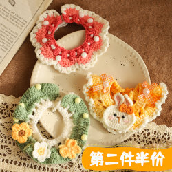 Cat Clothes New Year Scarf Decoration Kitten Cute halterneck Dog New Year Scarf Winter Pet Collar
