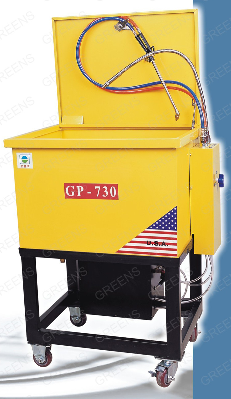 Greens Pneumatic Auto Parts Washing Equipment GP-730 Parts Washer Without Heating