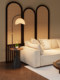 Wabi-Sabi Style Floor Lamp Living Room Sofa Next to Bedroom Bedside Lamp Creative with Coffee Table Medieval Atmosphere Lamp Vertical Table Lamp