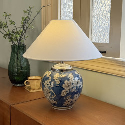 French Mid-Century Style High-End Bedroom Table Lamp Bedside Lamp Song-Style Aesthetic Retro Decorative Ornament Eye-Protecting Lamp