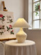 Nordic Table Lamp for Bedroom, Simple Modern Creative Shell Bedside Counter Lamp, Warm and Romantic Light Luxury Bedside Lamp for Home Use