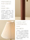 American-Style Simple Pleated Table Lamp, Chinese-Style Retro Bedroom Bedside Lamp, High-End Study Decorative Table Lamp, 2025 New Model
