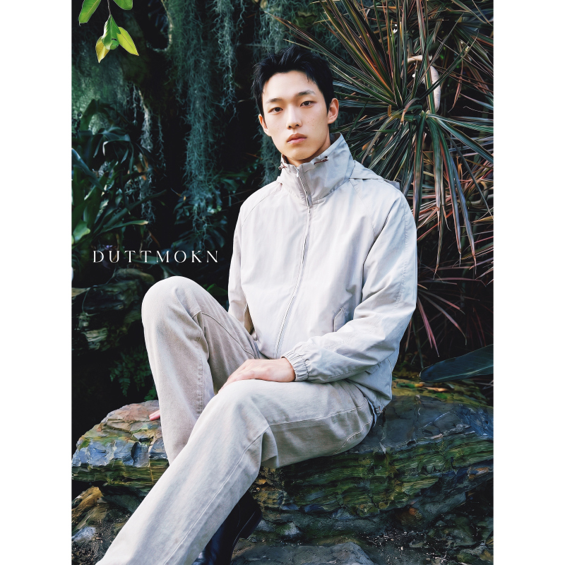 Duttmokn【100%Nylon66】Bc Style Three-Proof Color-Blocking Sun-Protective Casual Thin Jacket