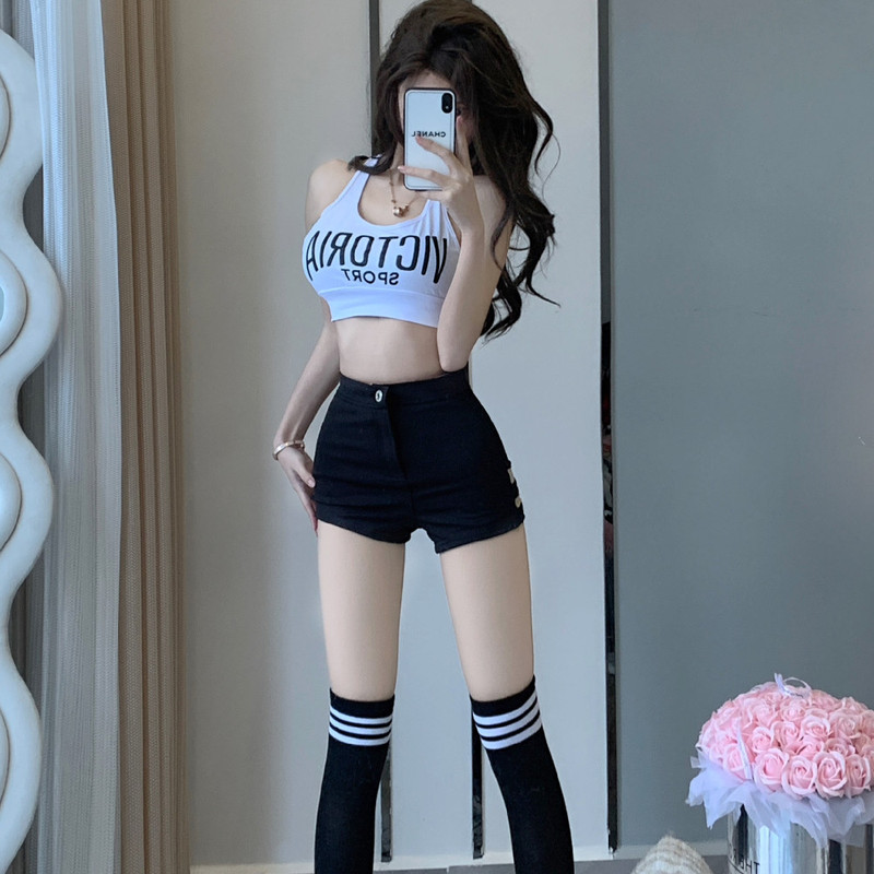 Bar Ds Performance Costumes New Style European and American Korean Dance Girl Group Chic Sexy Jazz Dance Fashion Outfit Dj Female Stage Outfit