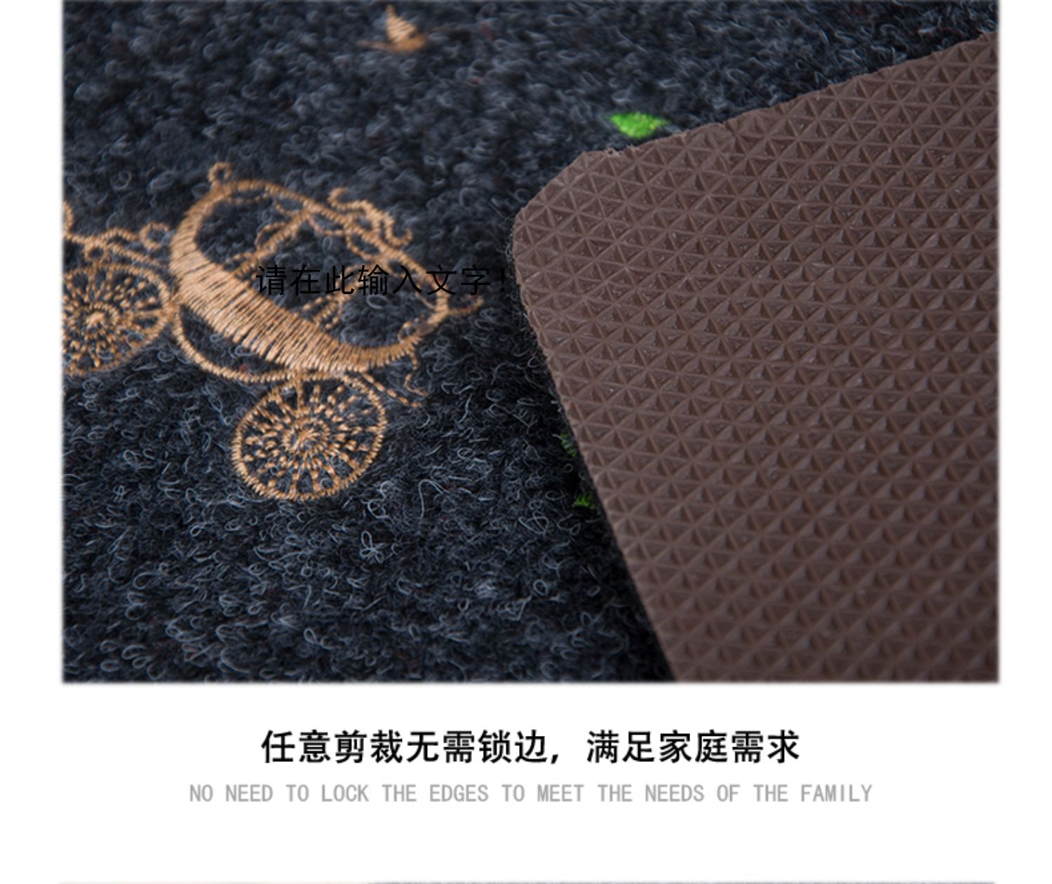 Thảm nhà bếp dải dài chống dầu hộ gia đình thấm thảm phòng tắm cửa ra vào mat phòng ngủ cửa thảm thảm ghép trải sàn