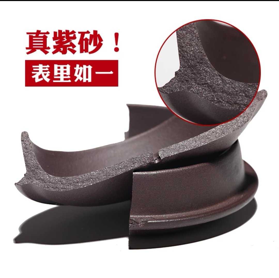 Bộ ấm trà nổi tiếng của Yi Xi Shi Chunquan làm bằng tay màu tím bùn ấm trà bóng lỗ nhà đặt bộ trà Kung Fu - Trà sứ bình uống trà