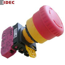 YW1B-V4E03R Japan idec and Izumi YW1B-V4E11R emergency stop switch 22mm opening