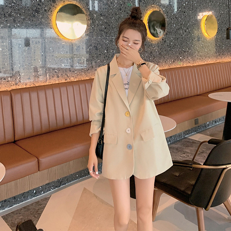 MAJE Kara Spring and Autumn 2023 New Women's Design Sense Super Lax College Wind Suit Costume Girl