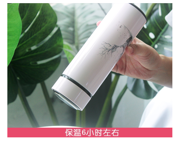 Hàn Quốc retro văn học đơn giản cốc nam và nữ sinh viên Harajuku ấm nước cốc nước thời trang cặp vợ chồng bình đựng nước đá