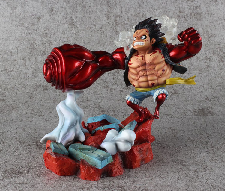 ONEPIECE thiết bị thứ tư Luffy VS Xiao Tang Duo Fleming anh trai Ming Ge Qi Wuhai mô hình tay - Capsule Đồ chơi / Búp bê / BJD / Đồ chơi binh sĩ búp bê elsa
